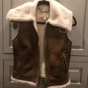 Michael kors Sherpa vest